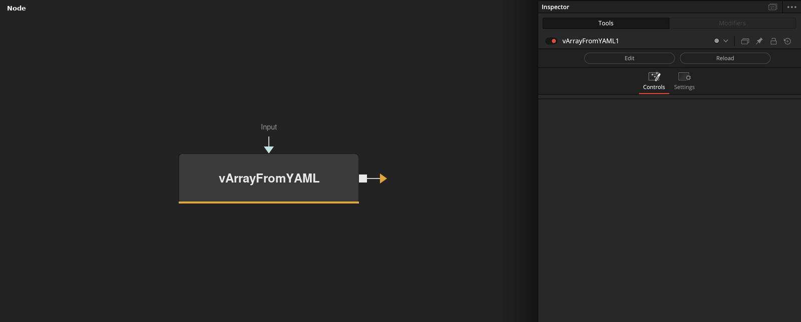 vArrayFromYAML node