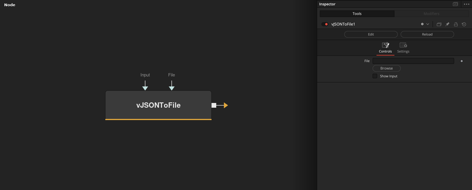 vJSONToFile node