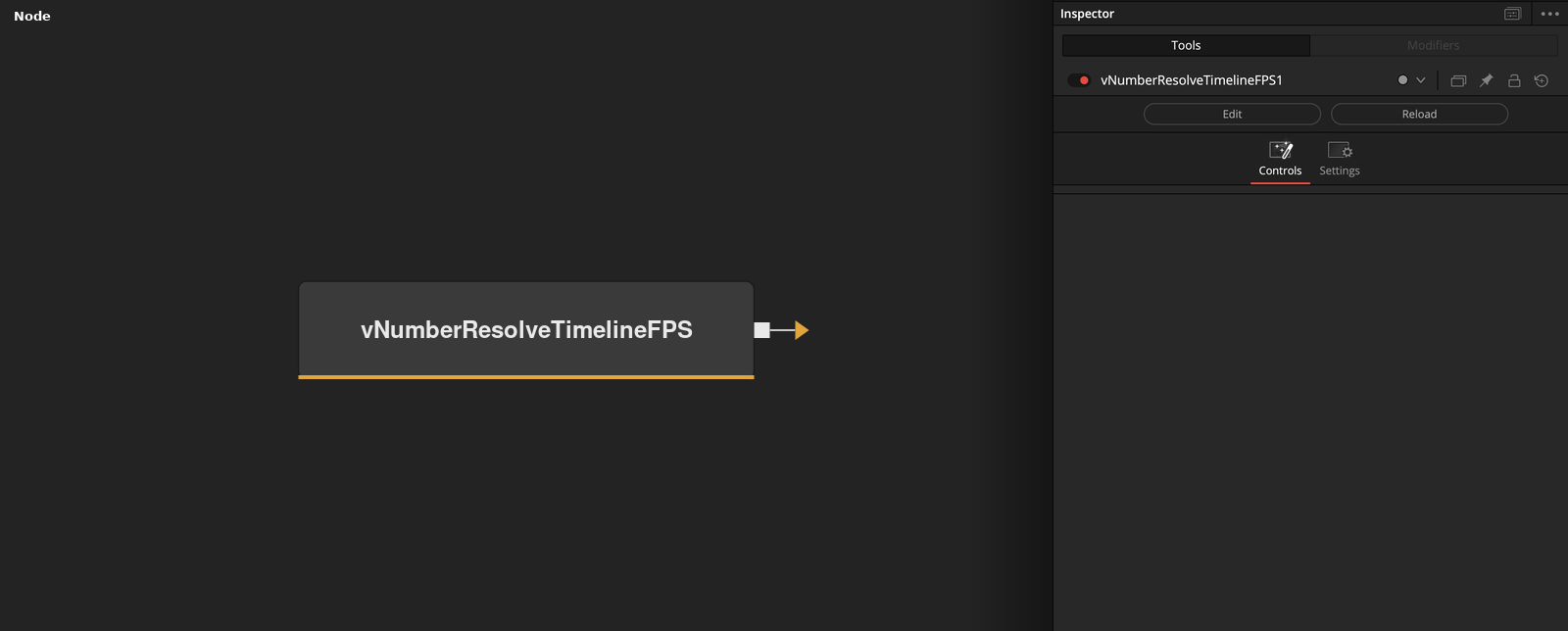 vNumberResolveTimelineFPS node