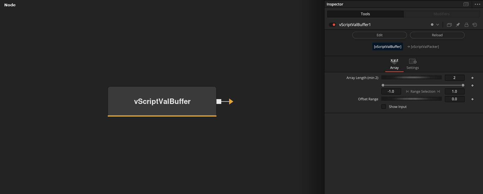 vScriptValBuffer node