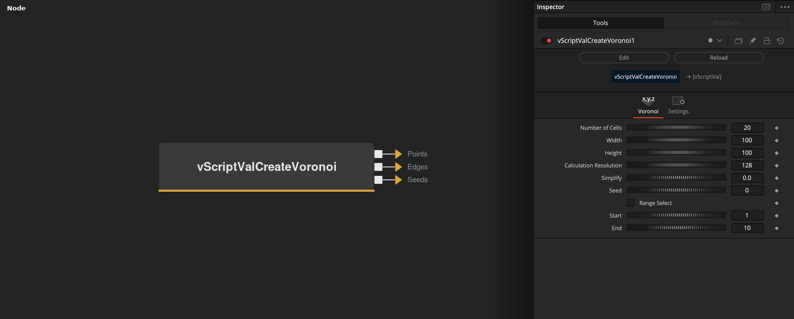 vScriptValCreateVoronoi node