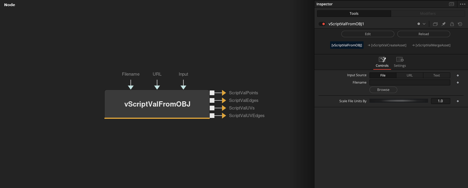 vScriptValFromOBJ node