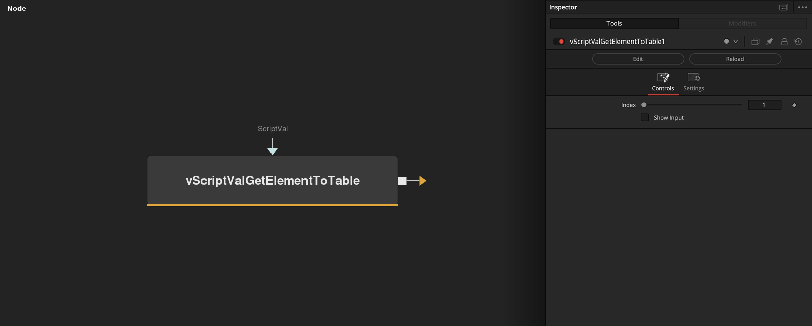 vScriptValGetElementToTable node