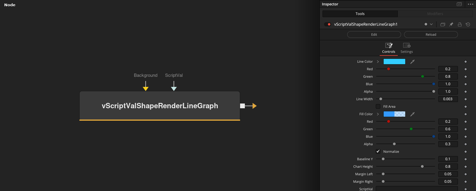 vScriptValShapeRenderLineGraph node